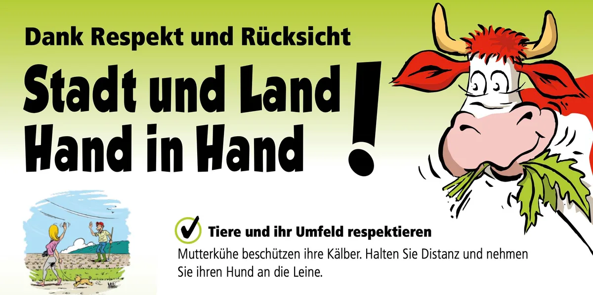 fae9f7c8457e965e0caab83579f2e7d351d3fb54 Mit der neuen Infotafel sollen Ärgernisse wie Abfall auf den Wiesen und geklaute Feldfrüchte vermieden werden. (Bild Screenshot Tafel)