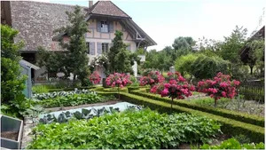 Der ProSpecieRara-Garten von Annekäthi Nyffeler in Walliswil BE. (Bild ProSpecieRara)