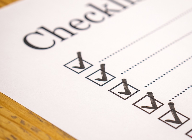 Checklisten sind sehr entlastend. Auch im Zusammenhang mit Personalführung. (Bild Pixabay)