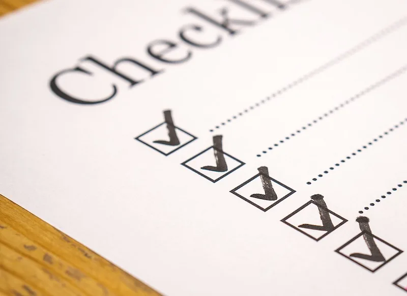 Checklisten sind sehr entlastend. Auch im Zusammenhang mit Personalführung. (Bild Pixabay)