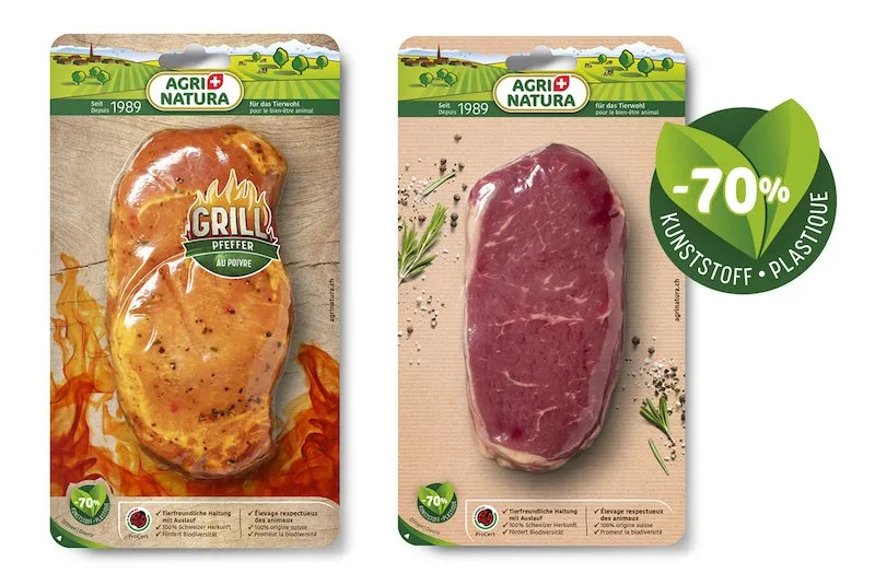 8d934a0965ecb5699839ca69ee9380b76633d3f0 Die PaperBoard-Verpackung enthält 70 Prozent weniger Kunststoff als herkömmliche Verpackungen. (Bild zVg)