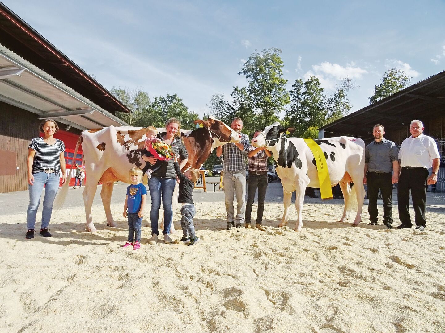 Holstein-Züchter präsentierten im Entlebuch ihre schönsten Tiere