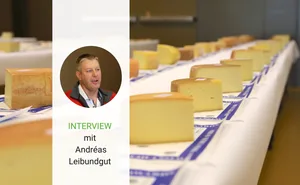 Andréas Leibundgut von Fromarte ist Projektleiter bei den Swiss Cheese Awards.