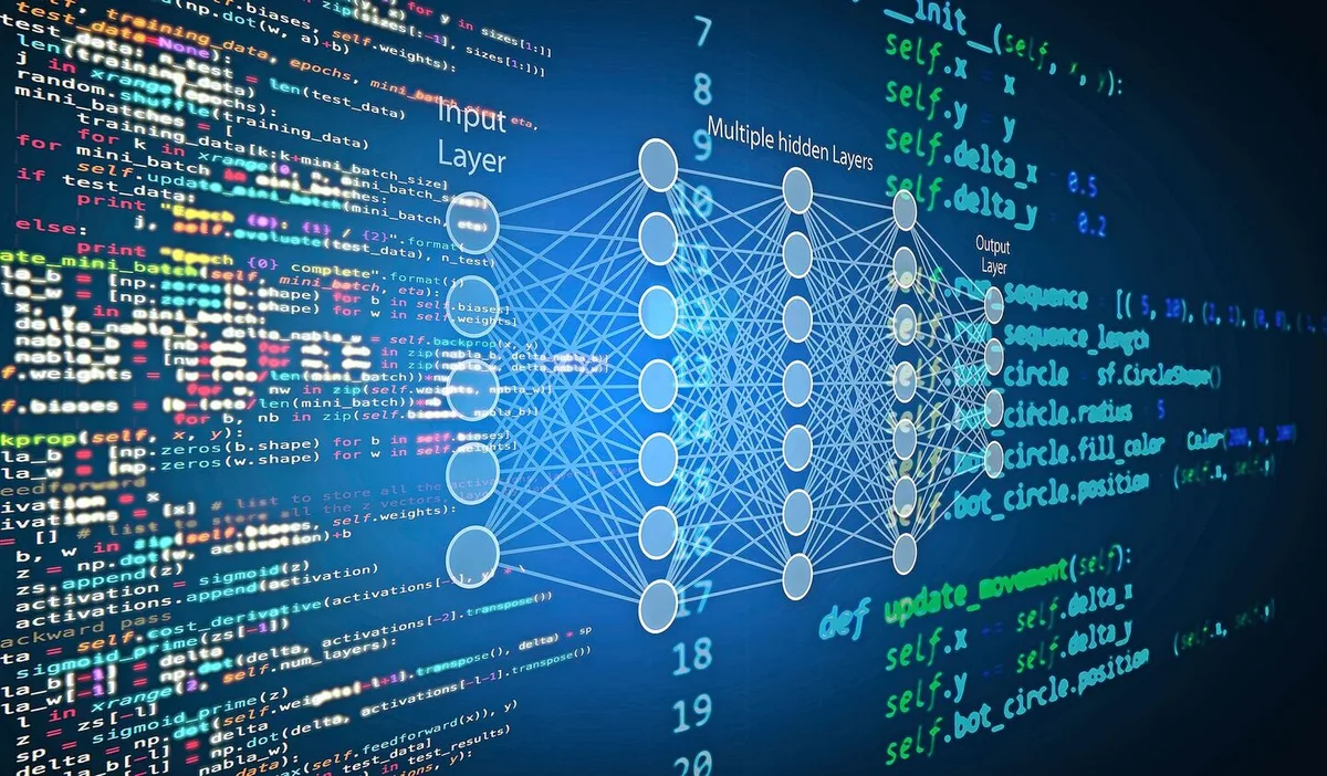 Wenn Eingangssignale wie Bildpixel mit künstlichen Neuronen vernetzt werden, kann die Wahrscheinlichkeit berechnet werden, wo eine Pflanzenreihe steht.