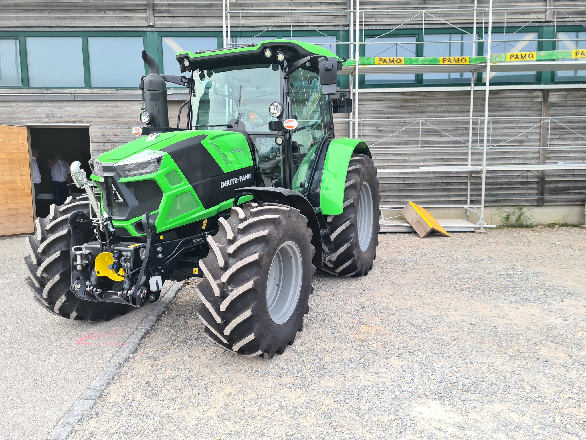 Der neue Deutz-Fahr-Traktor der Serie 6C passt in die Schweiz