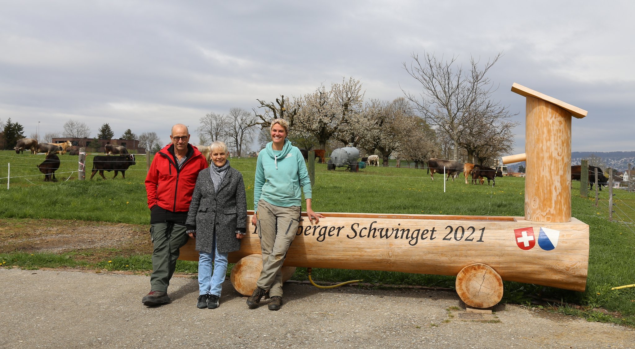 Der Gutsbetrieb «Uf-Stocken» wird von kundigen «Quereinsteiger-Händen» geleitet