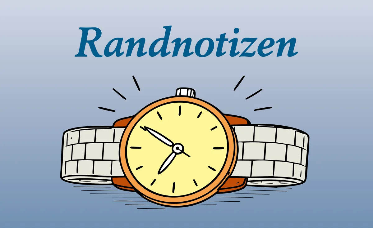 Hagenbuchs Randnotizen: Über die Uhr, die tickt