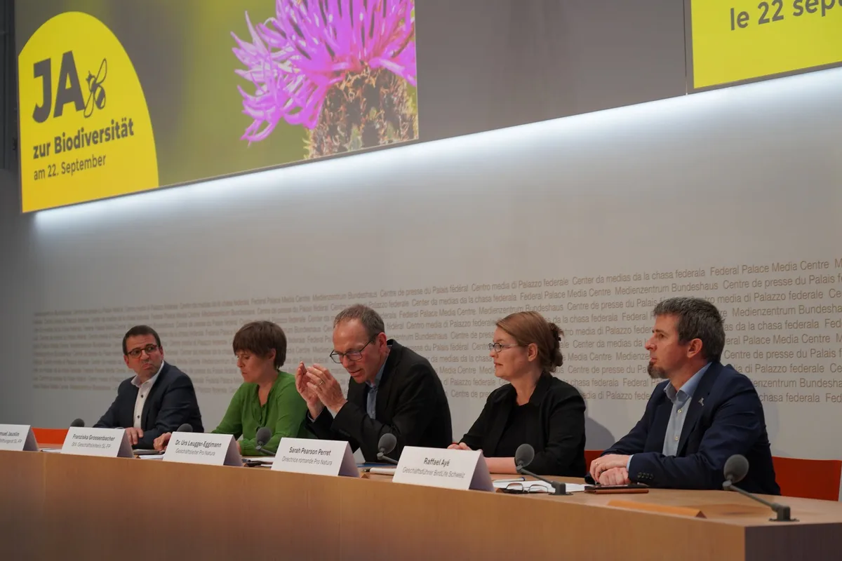 BDI_JA Ja zur Biodiversitäts-Initiative: «Das ist kein Luxus, geschätzte Damen und Herren»