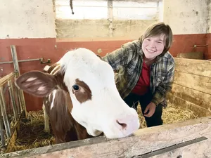 Sabrina Brüllhardt möchte den Hof der Eltern übernehmen. Einen Betrieb ohne Tiere kann sie sich nicht vorstellen.