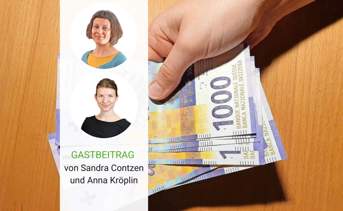 Die Frauen und die Geldflüsse zwischen Betrieb und Haushalt