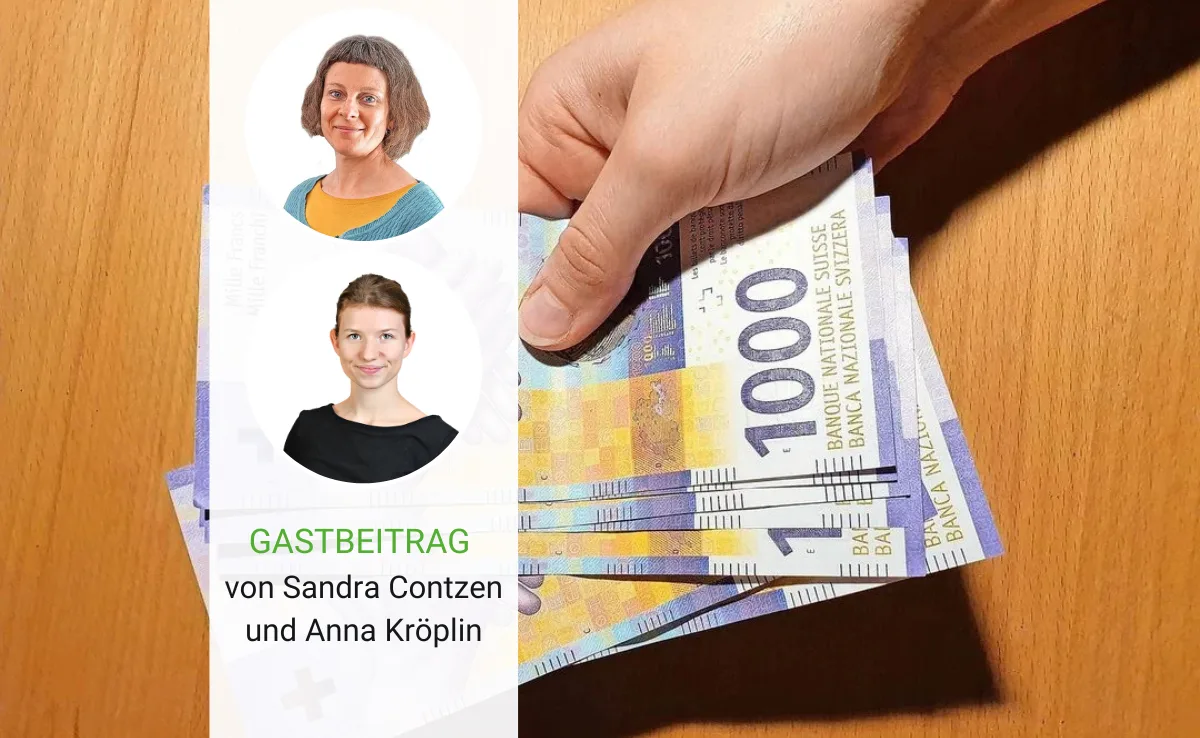 Die Frauen und die Geldflüsse zwischen Betrieb und Haushalt