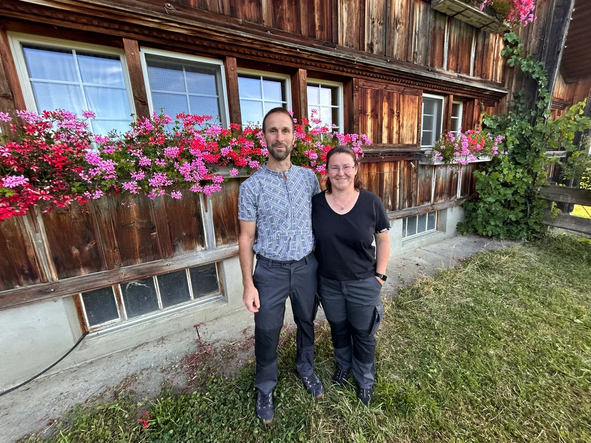 Gastgeber des Höcks vom Bioring Appenzellerland waren Andreas Zuberbühler und seine Partnerin Tanja.