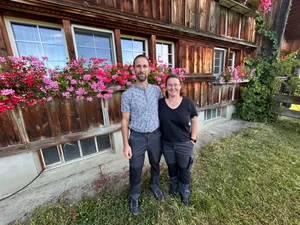 Gastgeber des Höcks vom Bioring Appenzellerland waren Andreas Zuberbühler und seine Partnerin Tanja.