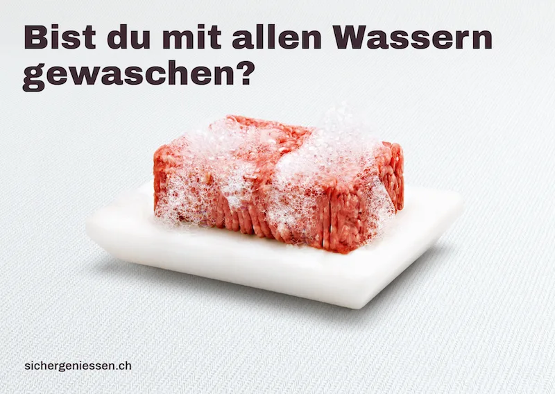 e4d614d73d89d71c31640b1826d5b24072a6e8f0 Mit einfachen Massnahmen wie beispielsweise «richtig wachen», lässt sich das Übertragen von Keimen vermeiden. (Bild BLV)