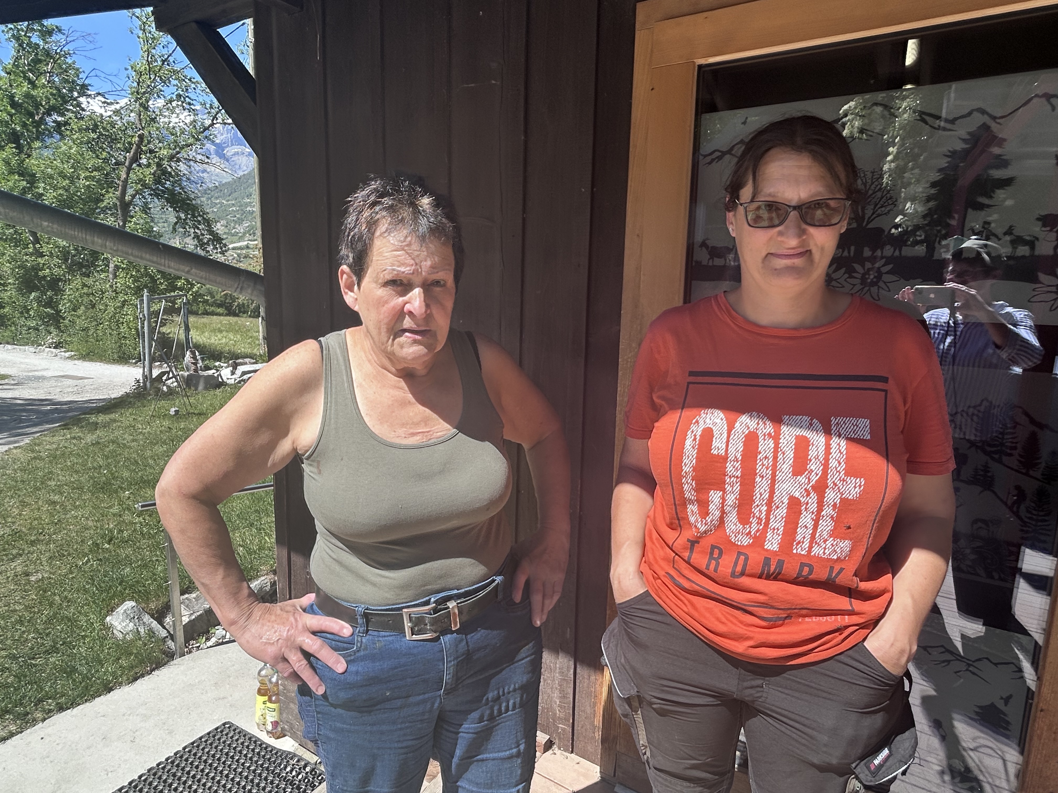 Ein starkes Mutter-Tochter-Gespann: Claudia Duran und ihre Tochter Monica halten den Agrotourismus in Schuss.