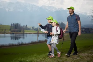 Spielend neues Erfahren über Verarbeitung von Mehl zu Brot? Der Foodtrail Gantrisch könnte passend sein. (Bild Naturpark Gantrisch)