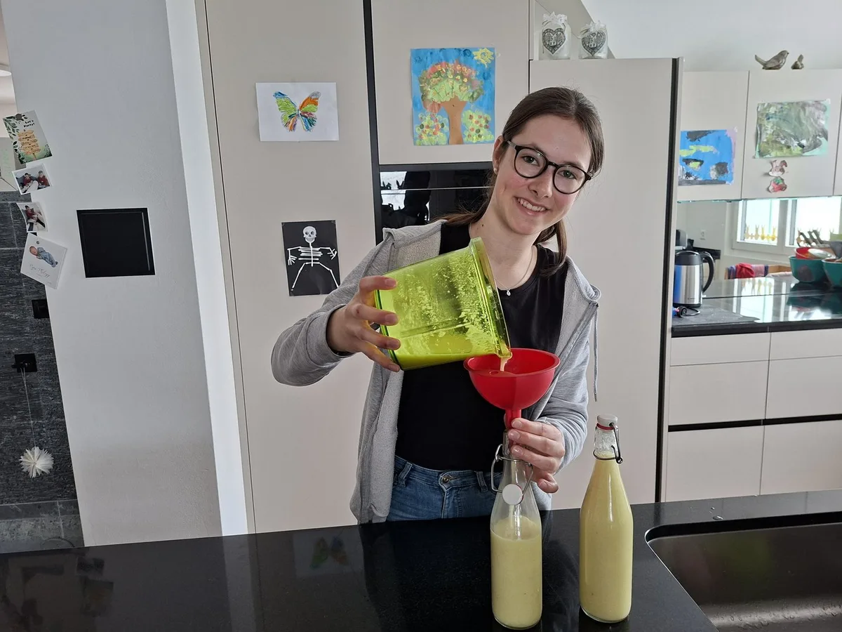 «Der Alltag im Agriprakti ist vielseitig», sagt die 16-jährige Stefanie Zurfluh