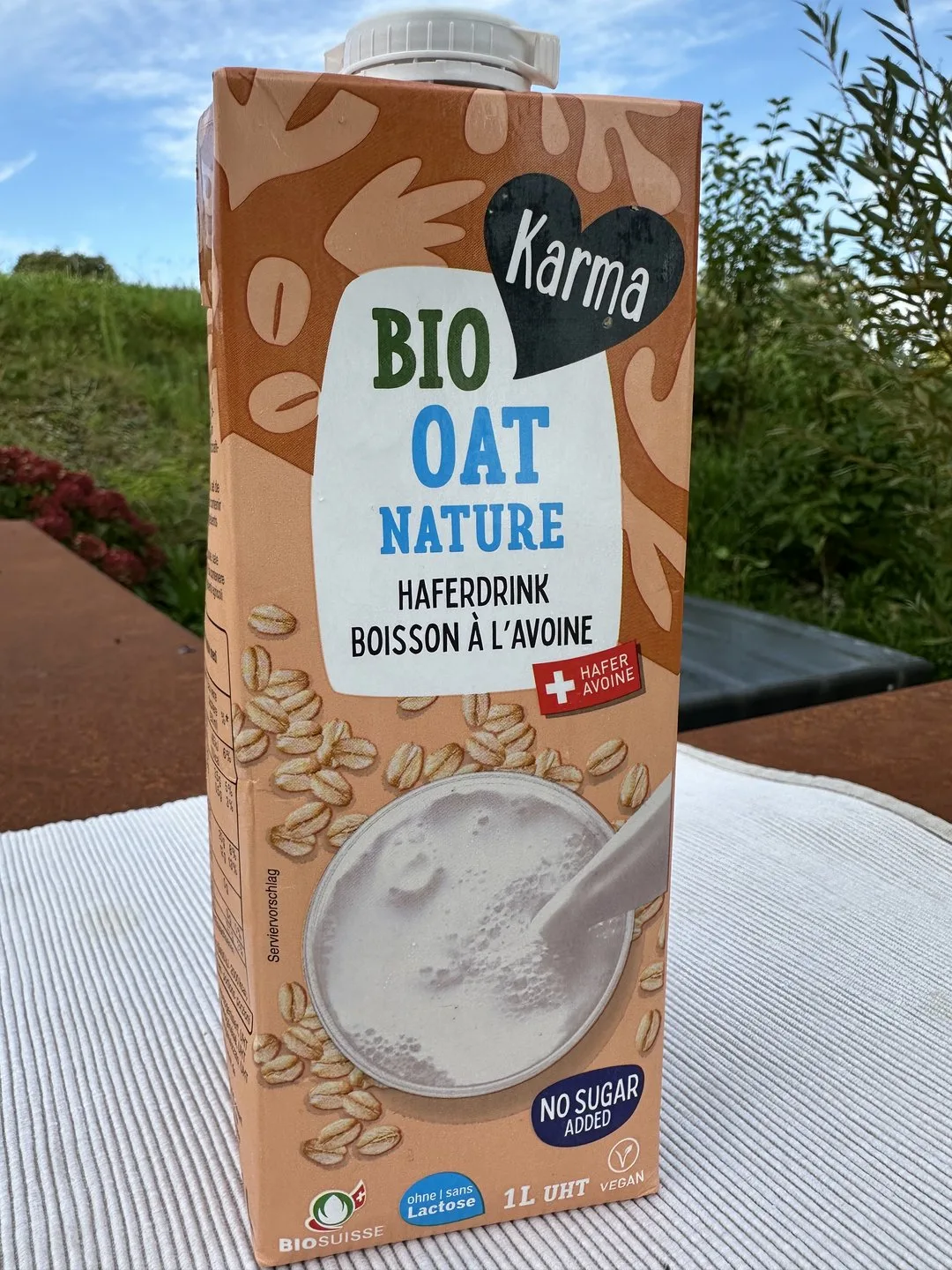 Haferdrinkt Der Bio-Haferdrink von Coop kommt jetzt aus Italien