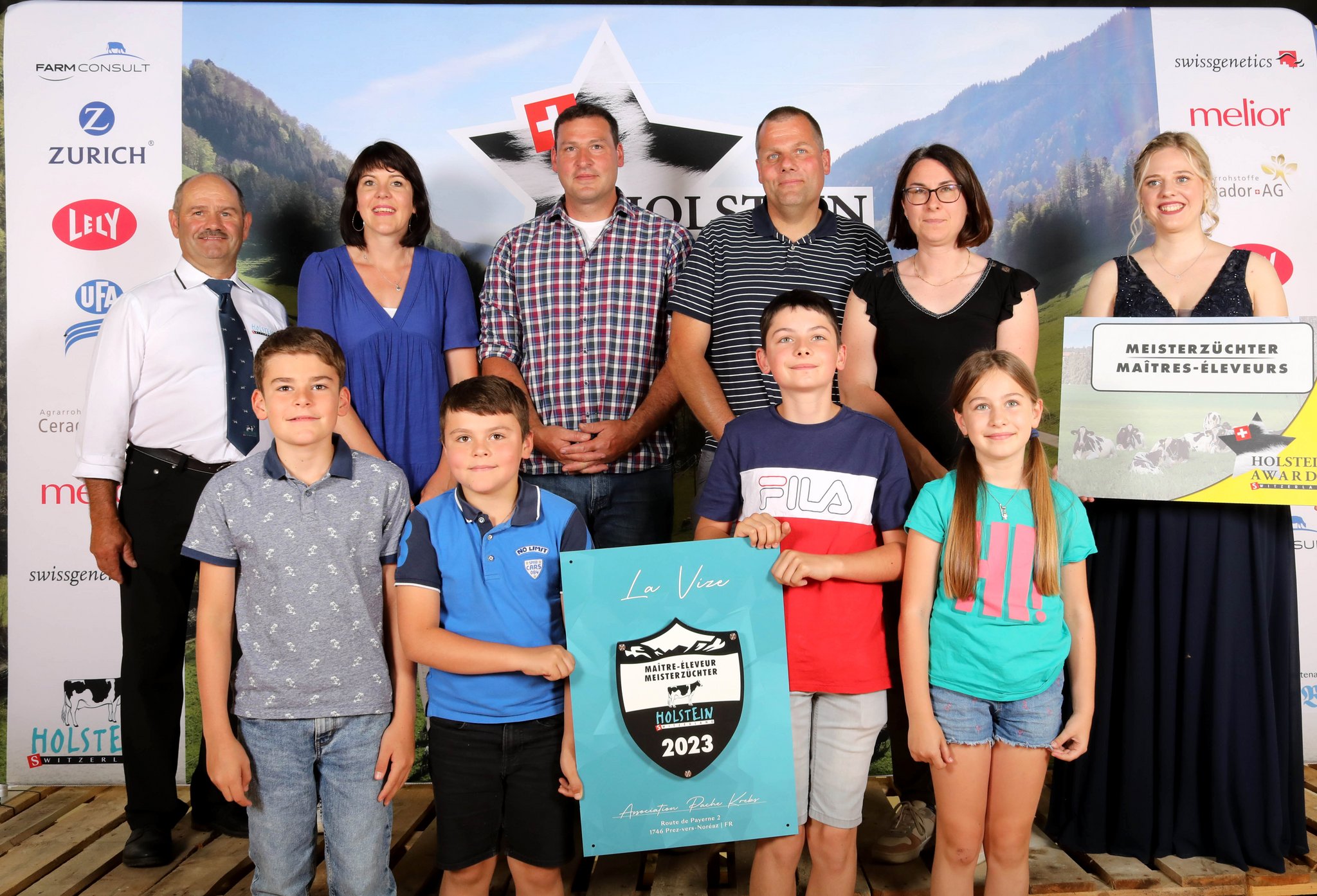 Holstein Switzerland ehrt Züchter mit Holstein-Awards 2023