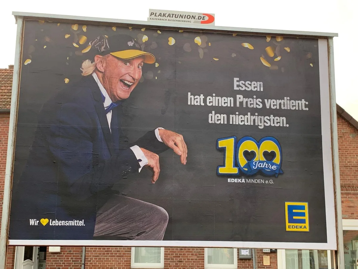 93a949fb219a97cb35040f57c5ff292cb7a3cb0b Deutschland: Edeka-Werbung treibt Bauern auf die Strasse