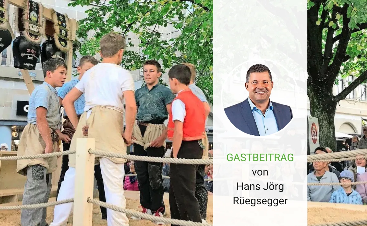 Schwingen und Landwirtschaft – tief in der Schweizer Kultur verwurzelt