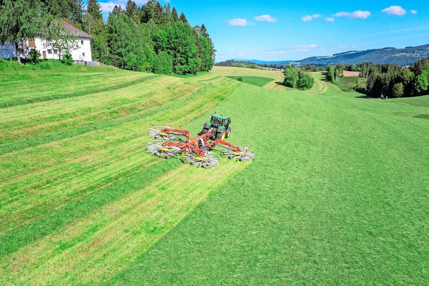 Der Top VT 12540 C passt dank seiner Kompaktheit und seines geringen Gewichts auch gut für den Einsatz am Hang.