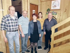 Der Vorstand mit Sepp Gut, Franz Imboden, Erika Mathis, Ramona Barmettler, Toni Achermann (v. l.). Es fehlt Pia Bürgi.