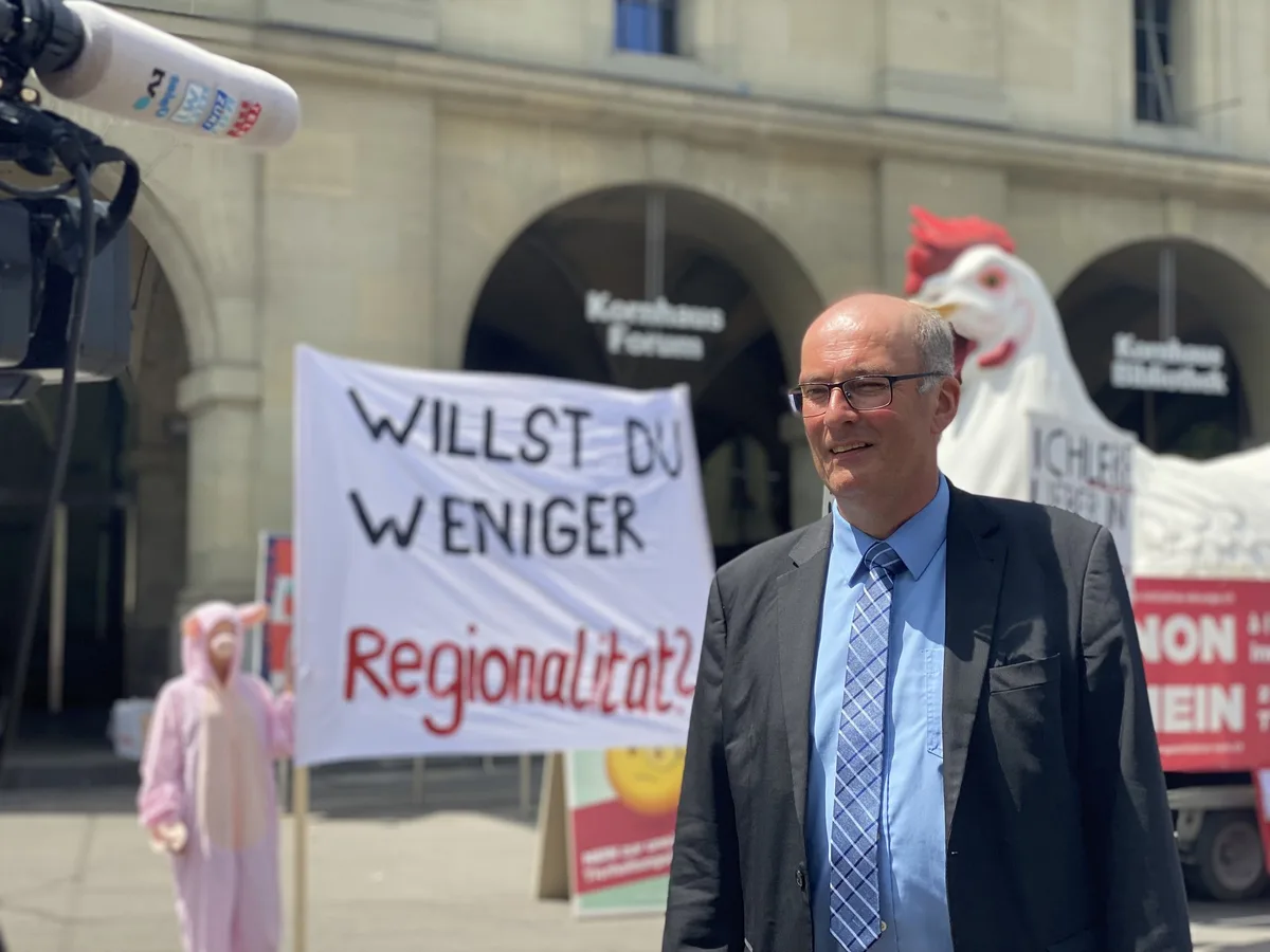 IMG-5958 Nein-Komitee der Massentierhaltungs-Initiative lanciert Kampagne