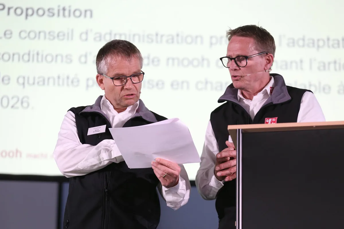 Bild_1_Mooh_GV_063 «Mooh wird nicht noch einmal den Winkelried spielen»