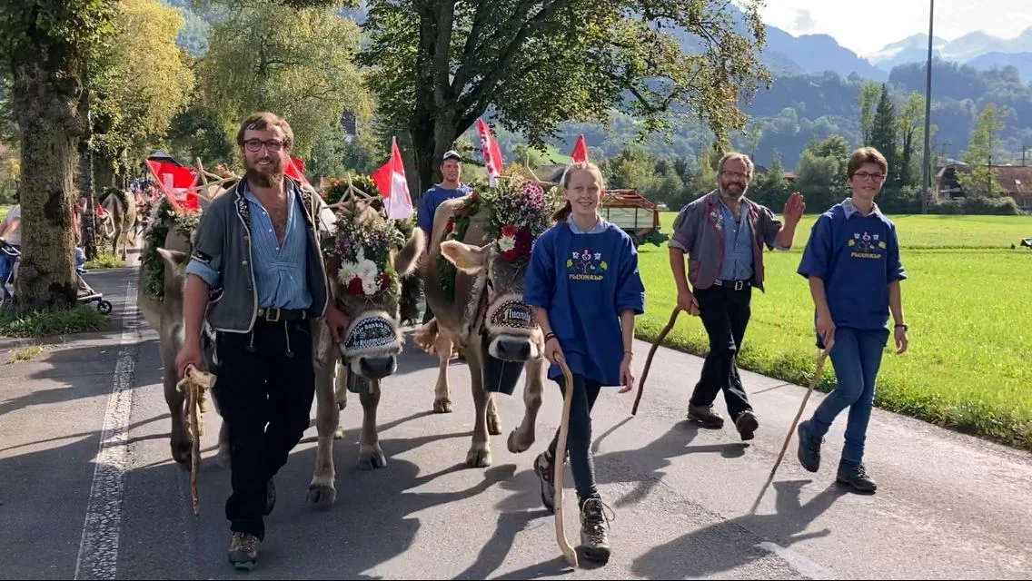 peter_und_remo_tal Auf der Alp bestimmen die Kühe den Alltag