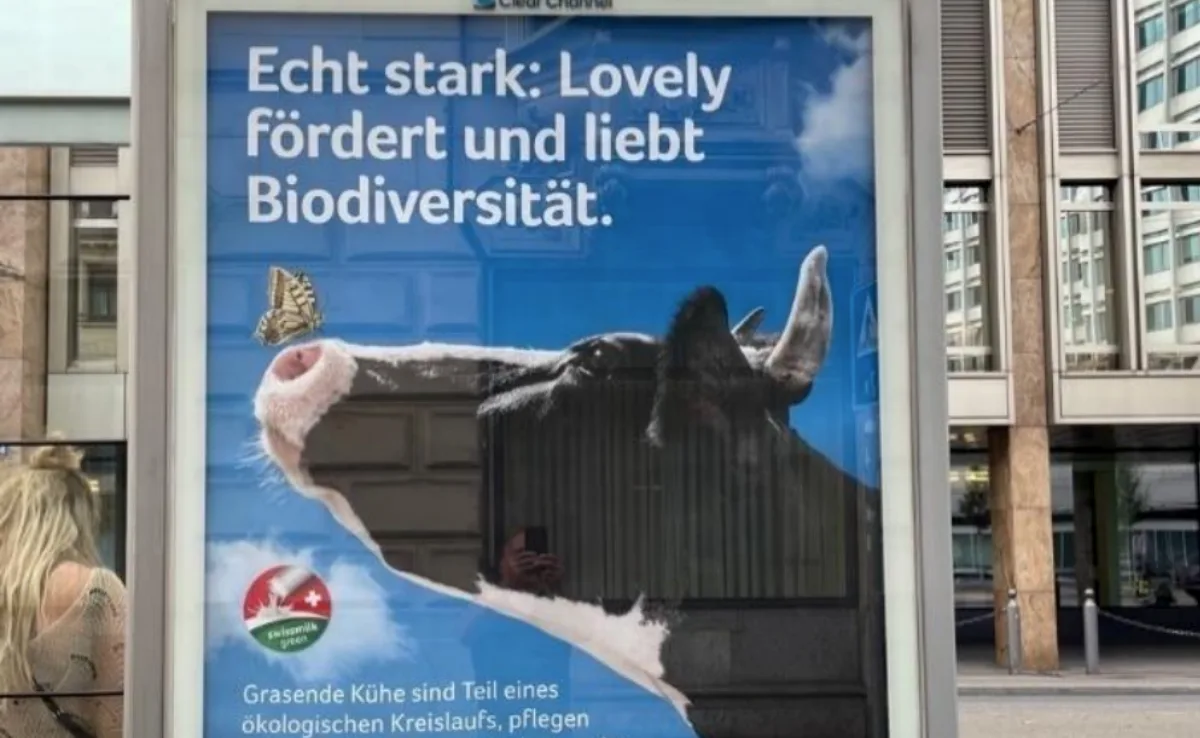 lovely-werbung Pro Natura reicht gegen Swissmilk Beschwerde ein wegen «unlauterer Werbung»