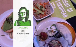 Die Palette an Sojaprodukten ist extrem gross. Der Rohstoff darf aber keinen Eigengeschmack haben, denn das Endprodukt soll schliesslich nach bekannten Lebensmitteln schmecken.