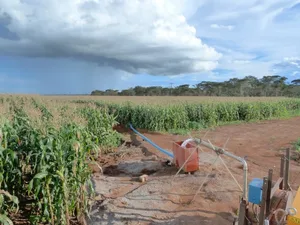 Grundwasser-Pumpe in Sambia. Die Pegelstände der meisten grundwasserführenden Gesteinsschichten sind seit 1980 fast überall auf der Welt deutlich gesunken.