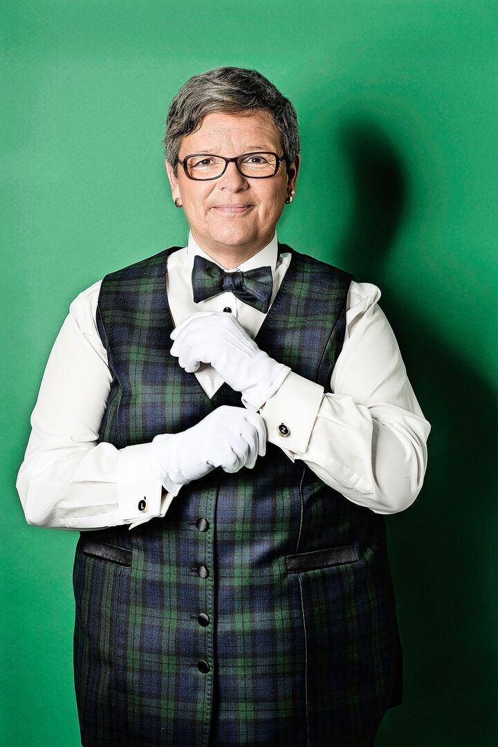 Die Nidwaldner Bauerntochter Zita Langenstein ist als Butler in der ganzen Welt herumkommen und ist überzeugt, dass Dienen glücklich macht.