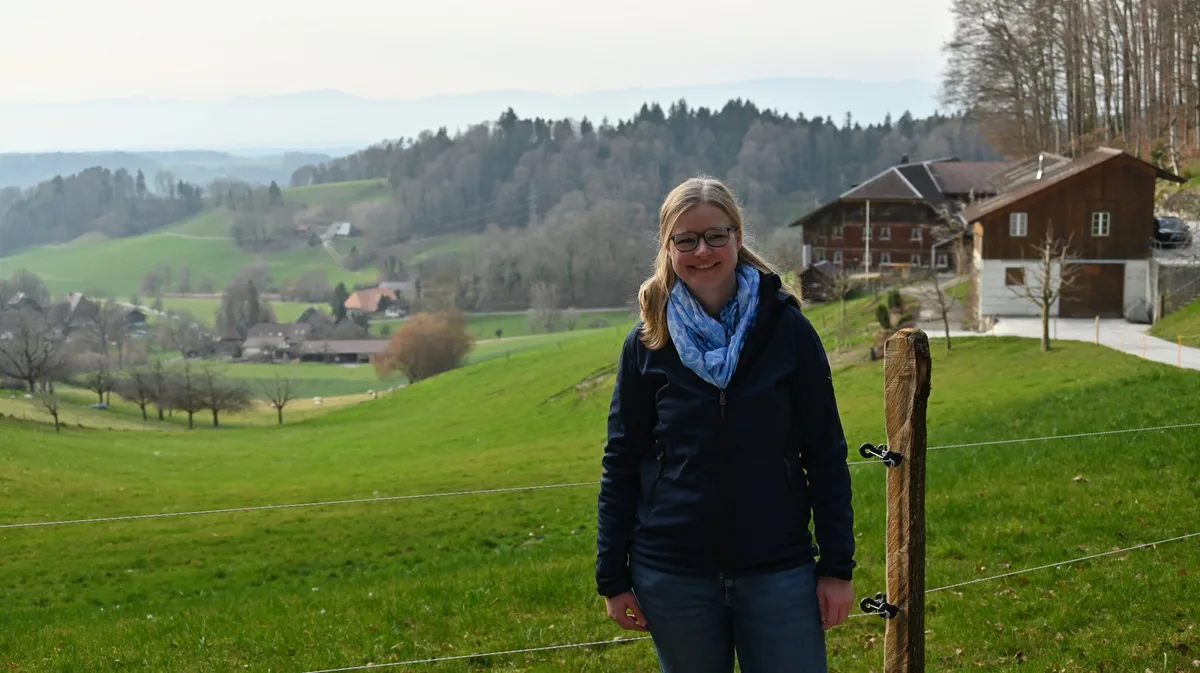 Stefanie_Schori_liebt_die_Abgeschiedenheit_ihres_zuhauses.Bild_Andrea_Wyss.JPG Mit Bestnote zur Bäuerin: Stefanie Schori setzt auf Wissen und Weitblick