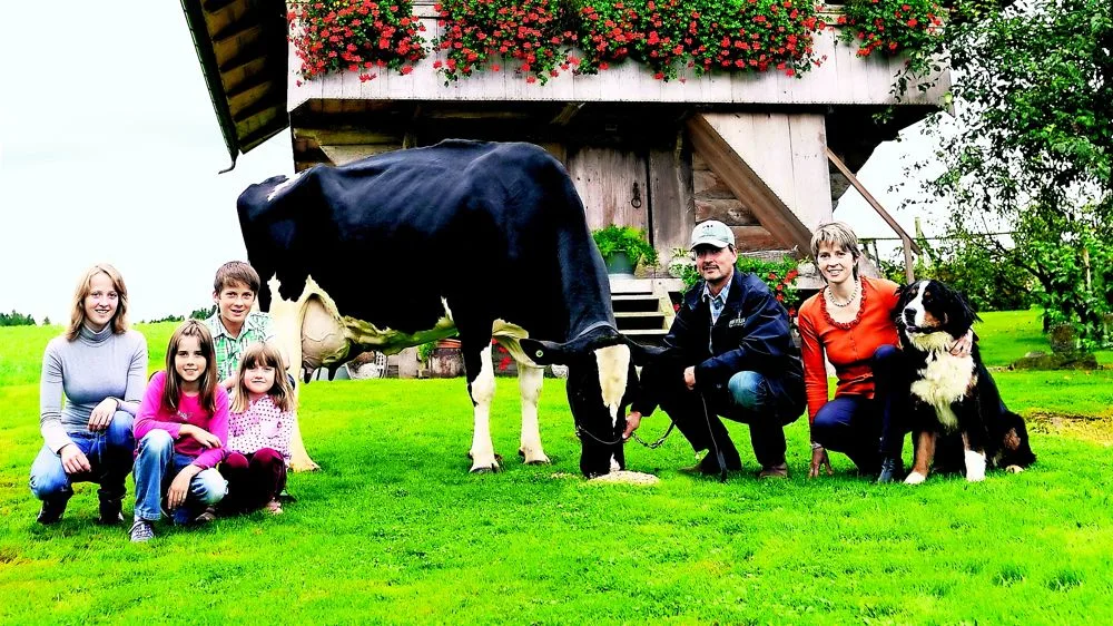 c8f4e6c4ec13b3669644eda4d49a2a1d23cacc45 Rudolph Haiti von Markus Wyss, Grasswil BE, ist mit 152'130 kg die noch lebende Holsteinkuh mit der höchsten Lebensleistung. (Bilder: KeLeKi)
