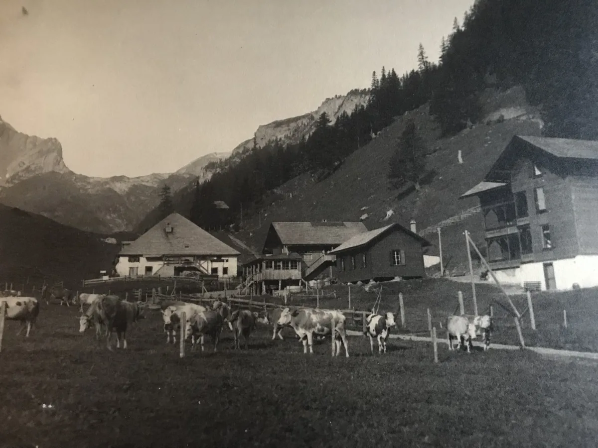 Iffigen_um_1920 Wie die Iffigenalp für 375'000 Franken den Besitzer wechselte