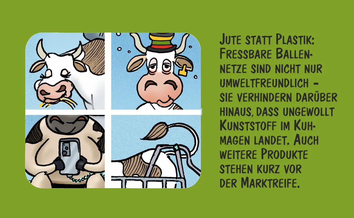 Cartoon von Marco Ratschiller/Karma: Jute statt Plastik