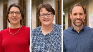 Hanna Rychener Kistler, Beatrice Richard-Ruf und Sandro Blättler (v. l. n. r.) (Bild Keda)