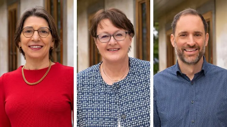 c9d88d3a797b2fdd22c6ff15c93aa4e811821338 Hanna Rychener Kistler, Beatrice Richard-Ruf und Sandro Blättler (v. l. n. r.) (Bild Keda)