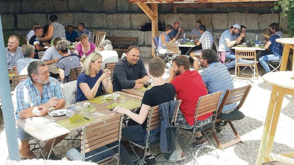 Neben der Sitzung war auch das gemütliche Beisammensein, wie gewohnt, Bestandteil des Ausfluges.