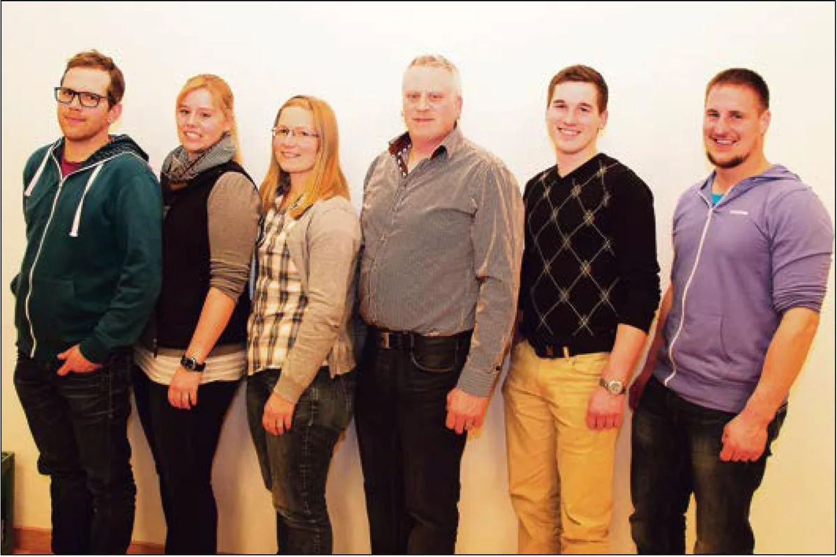653da9e1d1de0b65a1ee39b61b1f9e7ad011ab0e Der Vorstand (v.l.): Urs Baumgartner, Angela Distel, Anna Felder, Marcel Widmer, Fabian Hüsler, Pirmin Egli. (Bild zVg)
