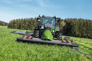 Das neue Frontmähwerk Fendt Slicer 310. (Bild: zVg)