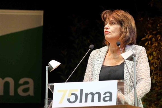 Doris Leuthard an der Olma-Eröffnung 2017. (Bild mr)