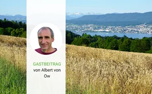 Der Agrarwissenschaftler Albert von Ow forscht bei Agroscope zu den Themen Versorgungssicherheit und Nachhaltigkeit der Agrar- und Ernährungswirtschaft.