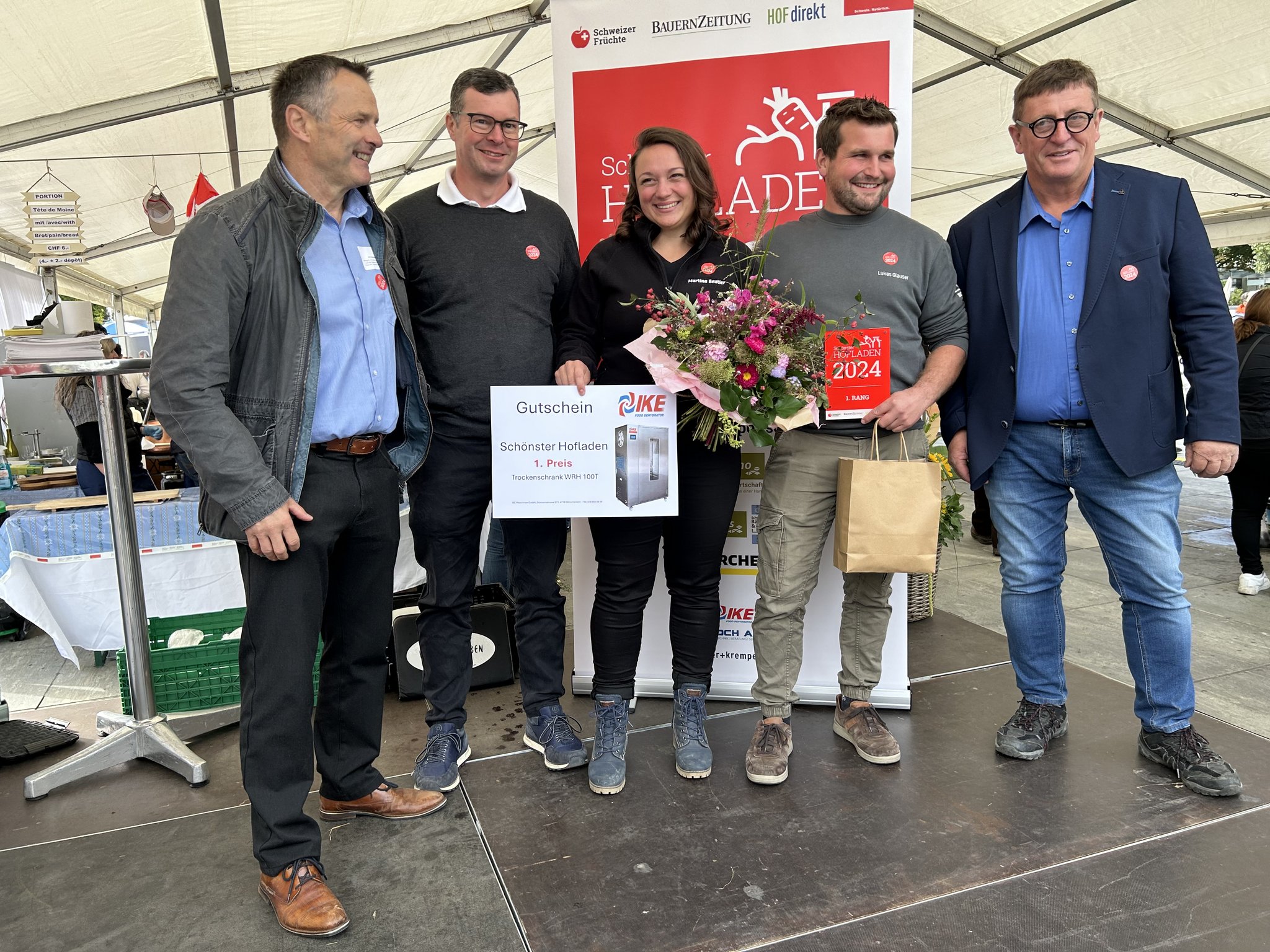 Lukas Glauser hat den schönsten Hofladen