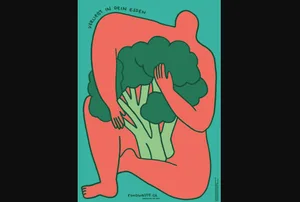 «Apprecier ce n’est pas jeter» von Noémi Fatio, Studierende Visuelle Kommunikation, 2. Semester. Eine von 15 Arbeiten aus dem Studienprojekt. (Bild zVg)