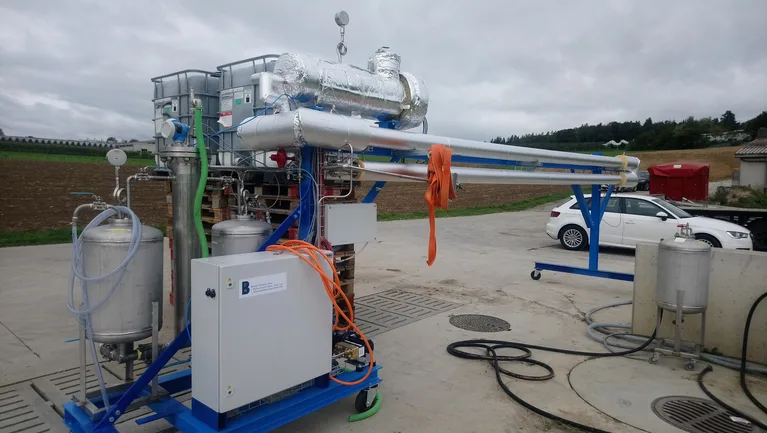bb4cfc7912f55a9c082db5f15c22bb8c07ae9b56 Die Pilot-Biogasanlage soll ab 2021 in Betrieb genommen werden. (Bild Grangeneuve, zVg)