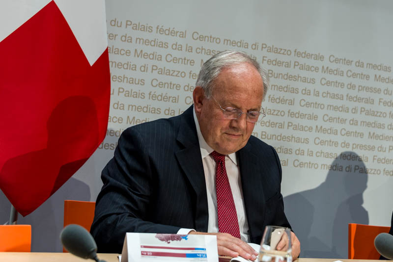 Fertig: Bundesrat Johann Schneider