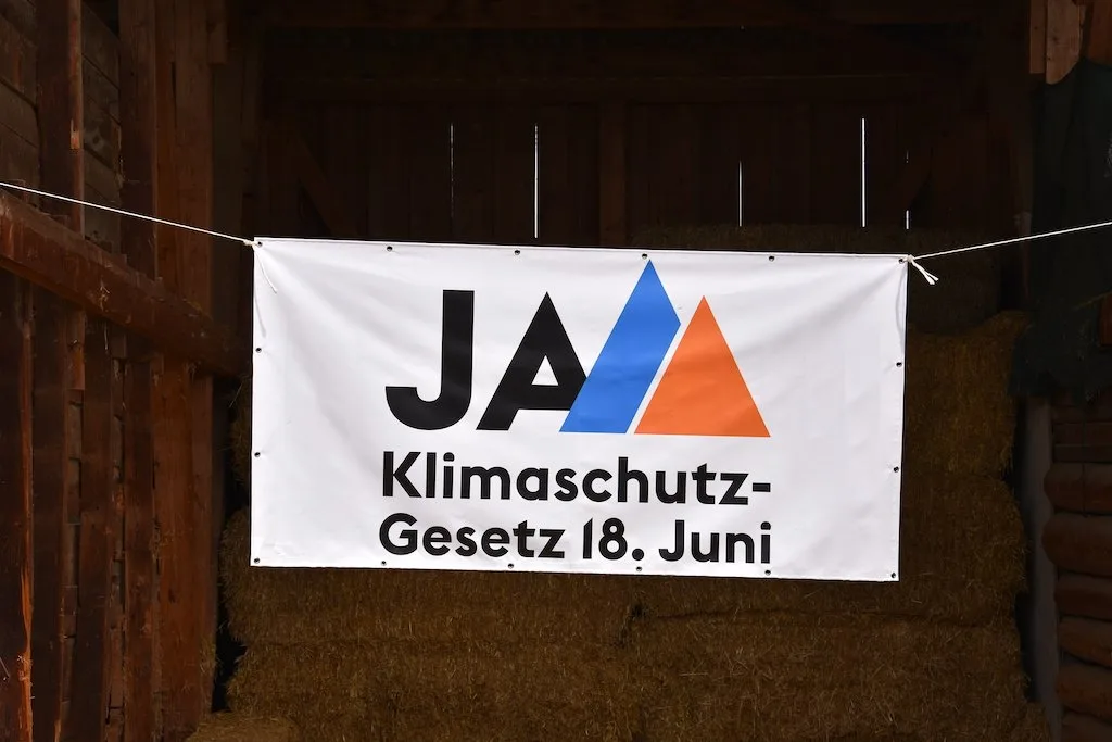 Das Klimaschutz-Gesetz wird angenommen, die Stromproduktion aufgegleist